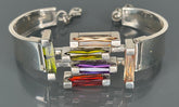 Amethyst Citrine Peridot Bracelet